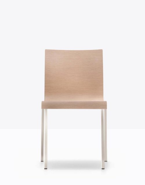 Krzesło drewniane Kuadra XL 2411 | Pedrali