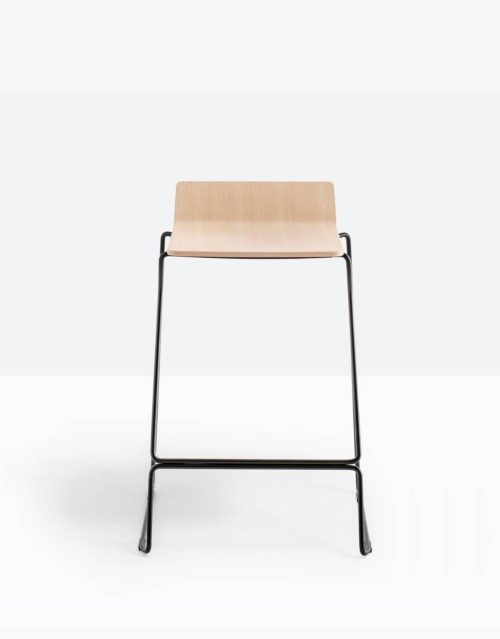 Hoker drewniany Osaka Metal 5717 | Pedrali
