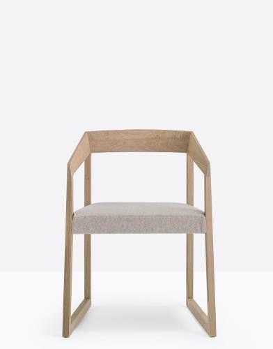 Fotel drewniany Sign 455 | Pedrali