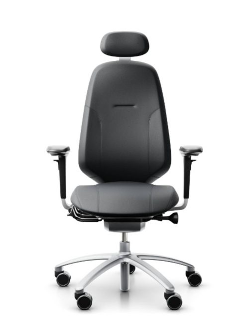 Fotel gabinetowy RH Mereo 300 Silver | Flokk