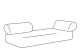 Kolor produktu Sofa modułowa Daaz | Noti: DA/W/P 234x125