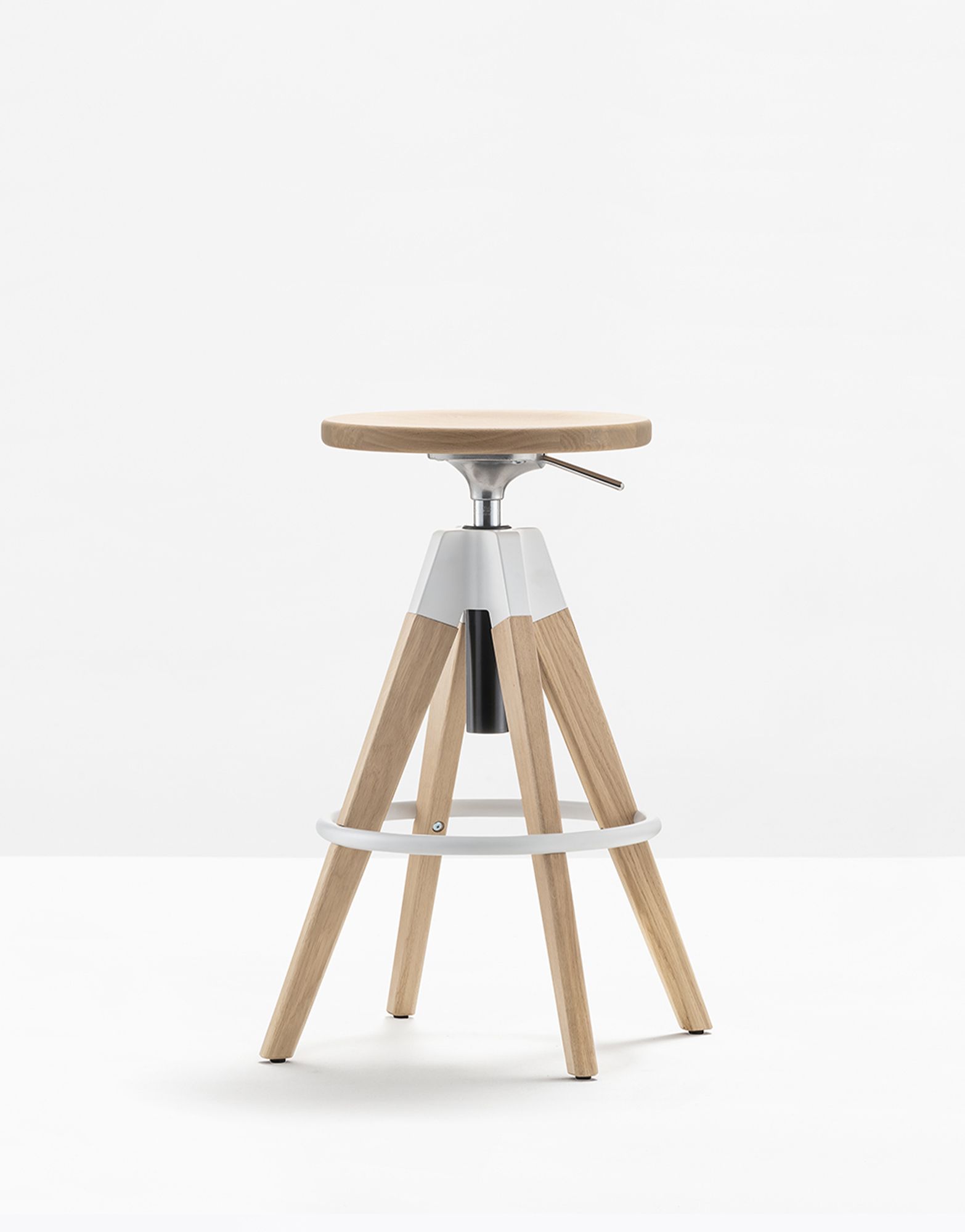Hoker drewniany Arki-Stool ARKW6 | Pedrali